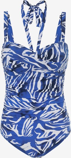 TATUUM Badeanzug 'JUNA' in blau / navy / weiß, Produktansicht