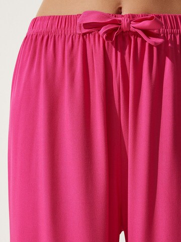 Wide Leg Pantalon Happiness İstanbul en rose