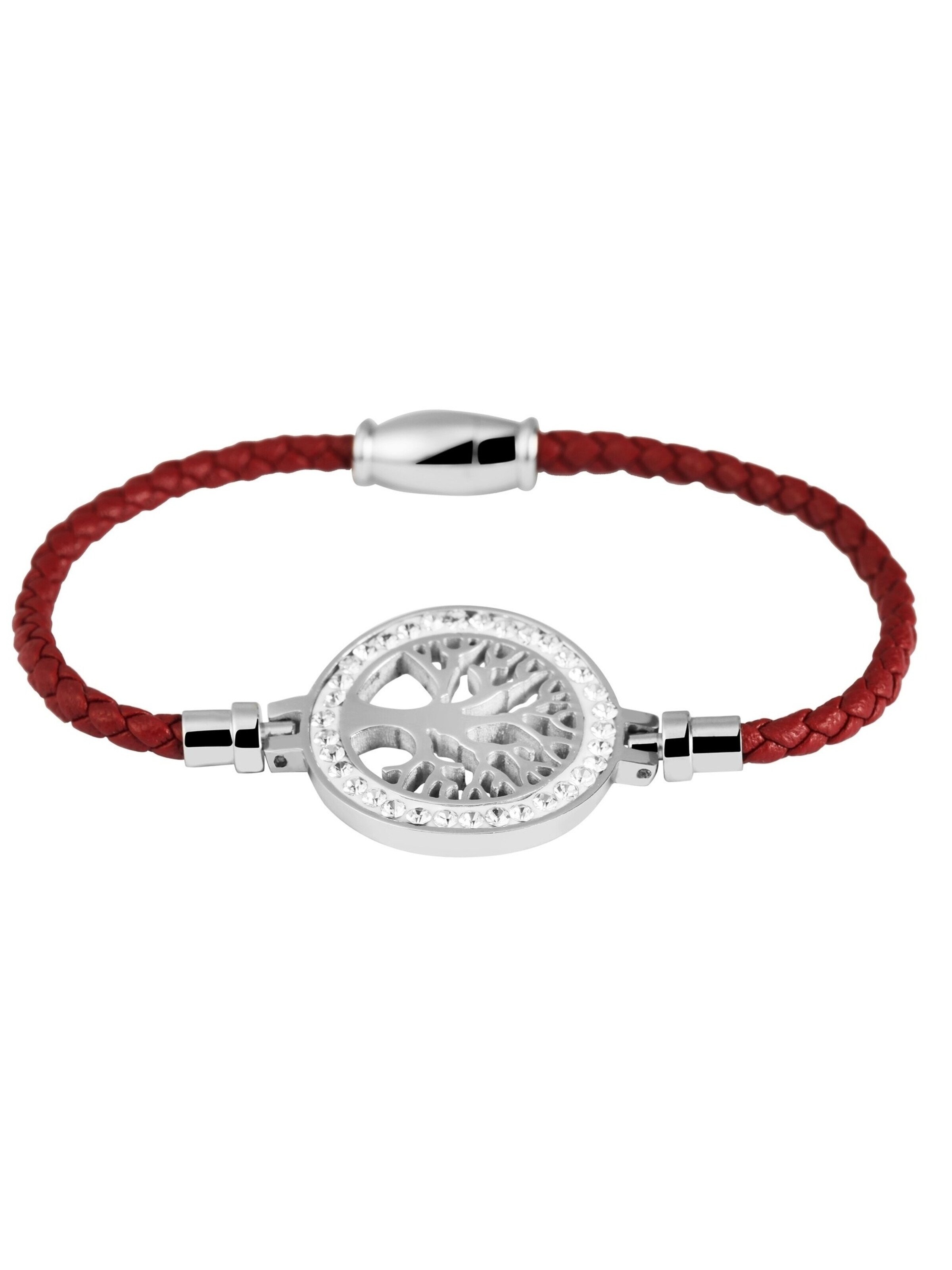 Akzent Bracelet 'Leah, langlebig' in Red: front