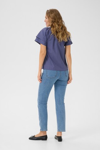 Kaffe Bluse 'KAYrsa' in Blau
