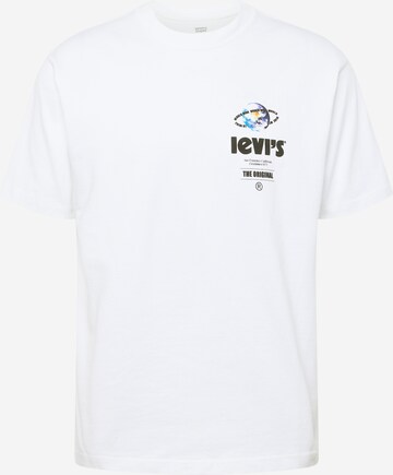 LEVI'S ® - Camisa 'Vintage Fit Graphic Tee' em branco: frente