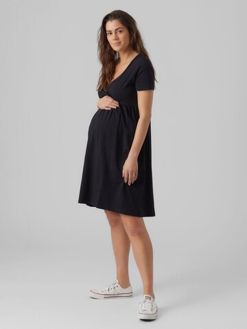 MAMALICIOUS Kleid 'MIA' in Schwarz