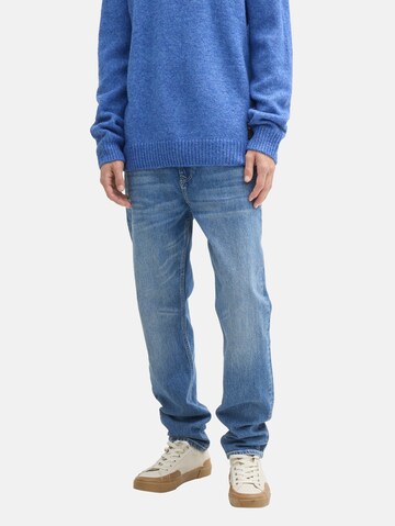 TOM TAILOR DENIM Tapered Jeans in Blauw: voorkant