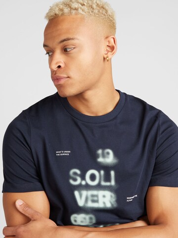 T-Shirt s.Oliver en bleu