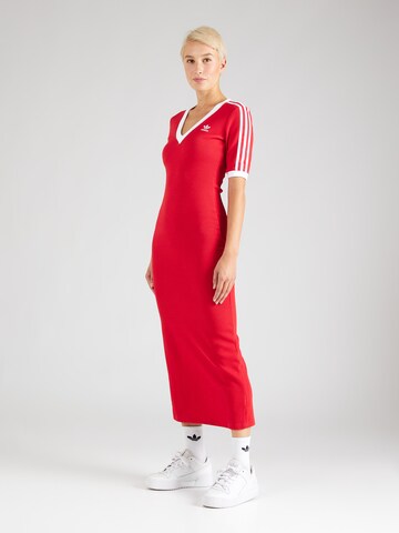 ADIDAS ORIGINALS Dress 'Adicolor' in Red: front