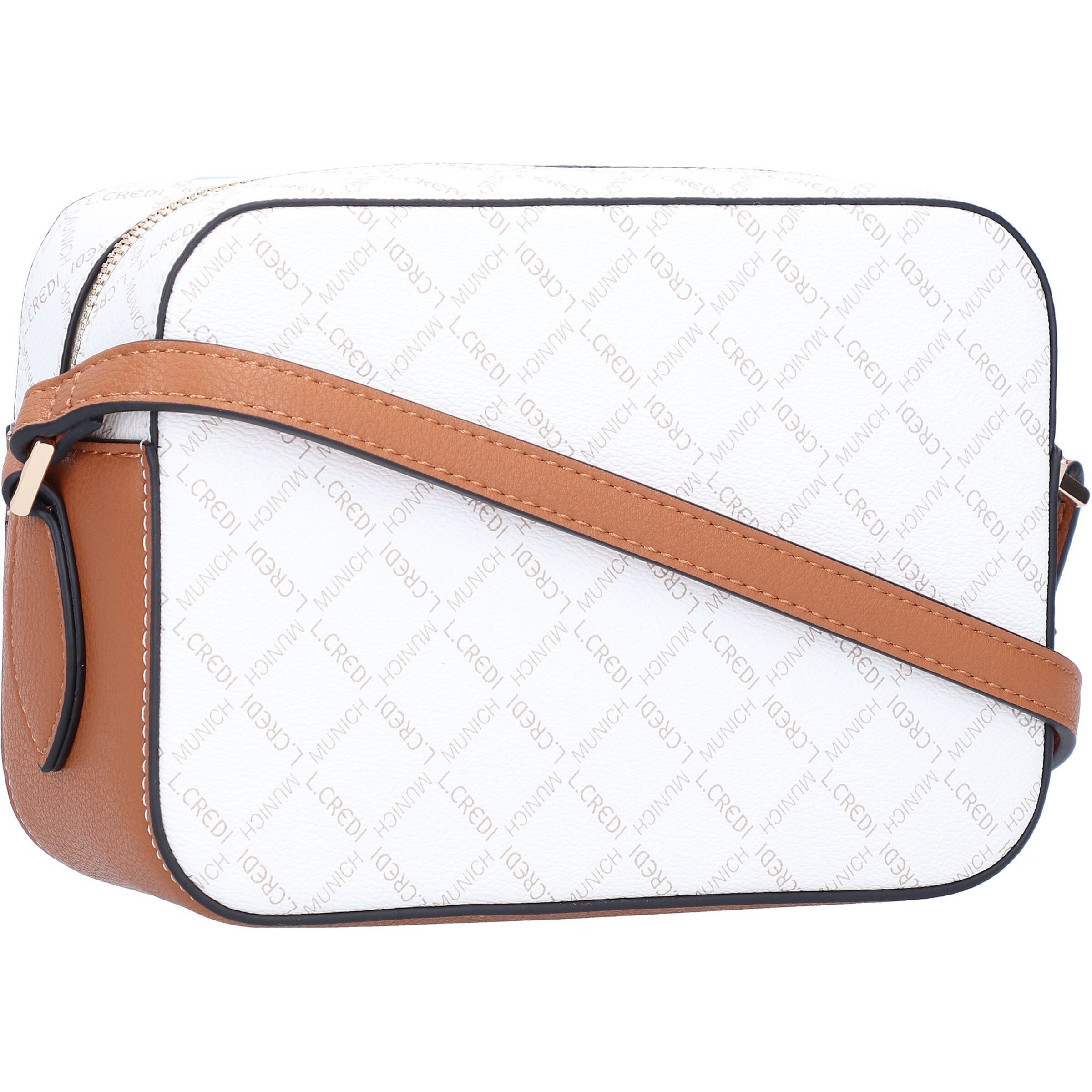 L.CREDI Umhängetasche 'Filiberta' in Weiß