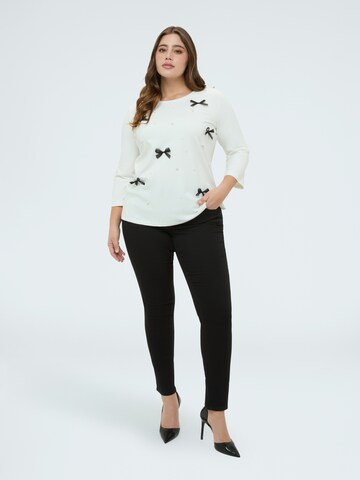 Pull-over Fiorella Rubino en blanc