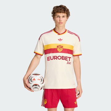 Maillot 'AS Rom 26/27 Authentic' ADIDAS PERFORMANCE en blanc : devant