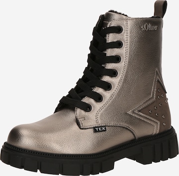 s.Oliver Boots in Grey: front