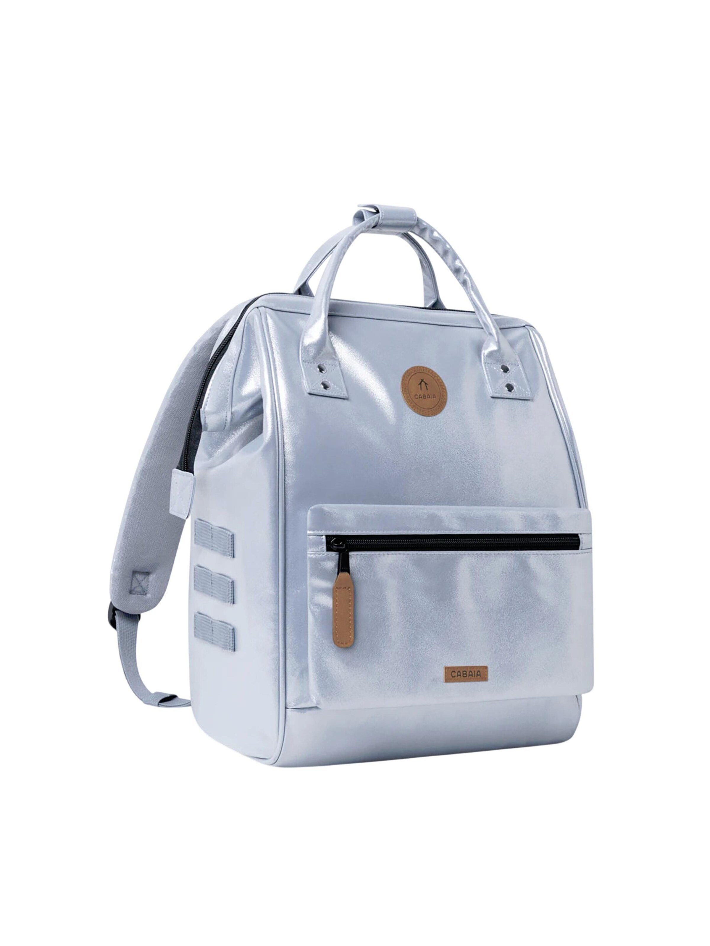 Cabaia Rucksack 'Medium Fiji'‌‌‌‌‌‌‌‌‌ in Silber
