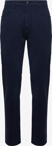 Boggi Milano Slimfit Jeans in Blauw: voorkant