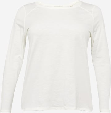 ESPRIT T-shirt i vit: framsida