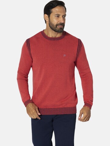 Jan Vanderstorm Sweater 'Gertlund' in Red: front