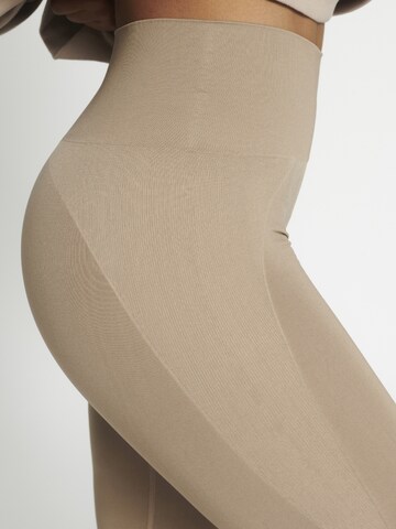 rethinkit studios Skinny Leggings 'Hella' in Brown