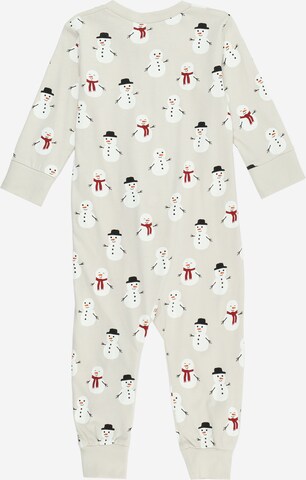 Lindex - Pijama 'Snowman' em bege