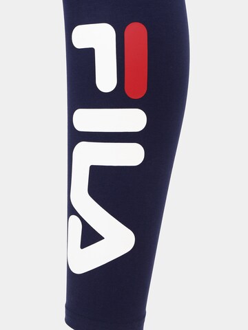 Skinny Pantalon de sport 'BAEK' FILA en bleu