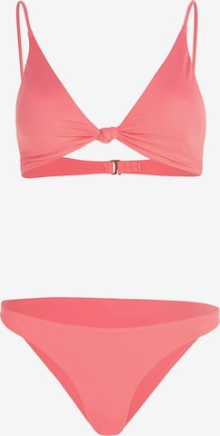 Triangle Bikini O'NEILL en rose : devant