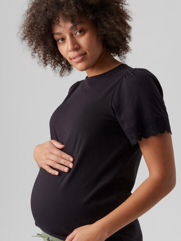 Vero Moda Maternity Μπλουζάκι 'PANNA GLENN' σε μαύρο