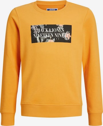 Sweat Jack & Jones Junior en orange : devant