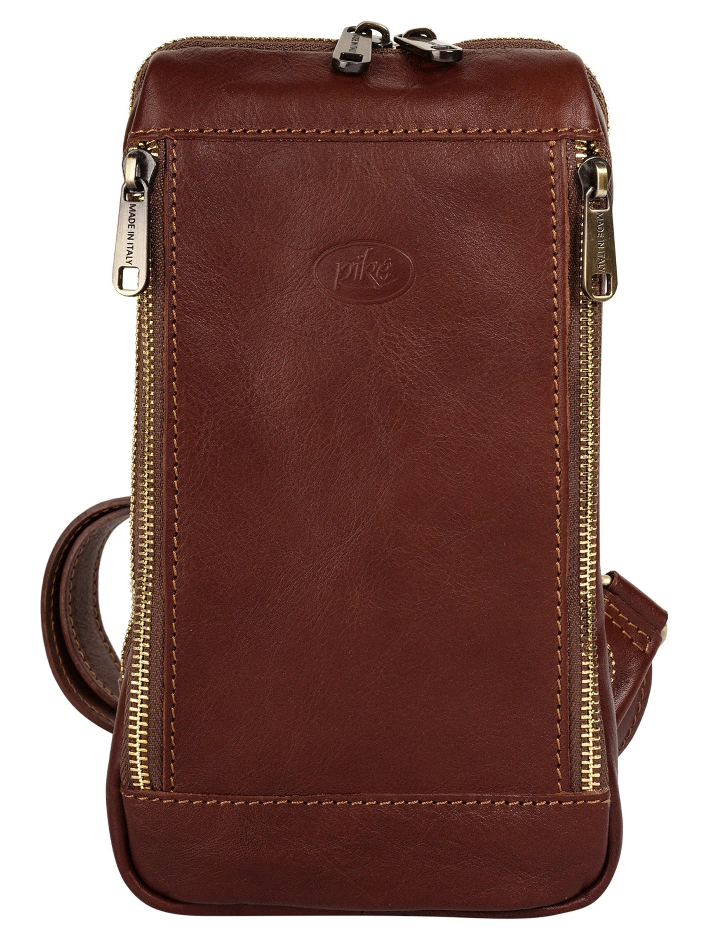 piké Crossbody bag in Brown: front
