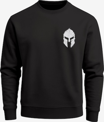 Neverless Sweatshirt 'Sparta 1' in Schwarz: Vorderseite