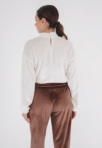 FRESHLIONS Bluse 'Remy' in Beige
