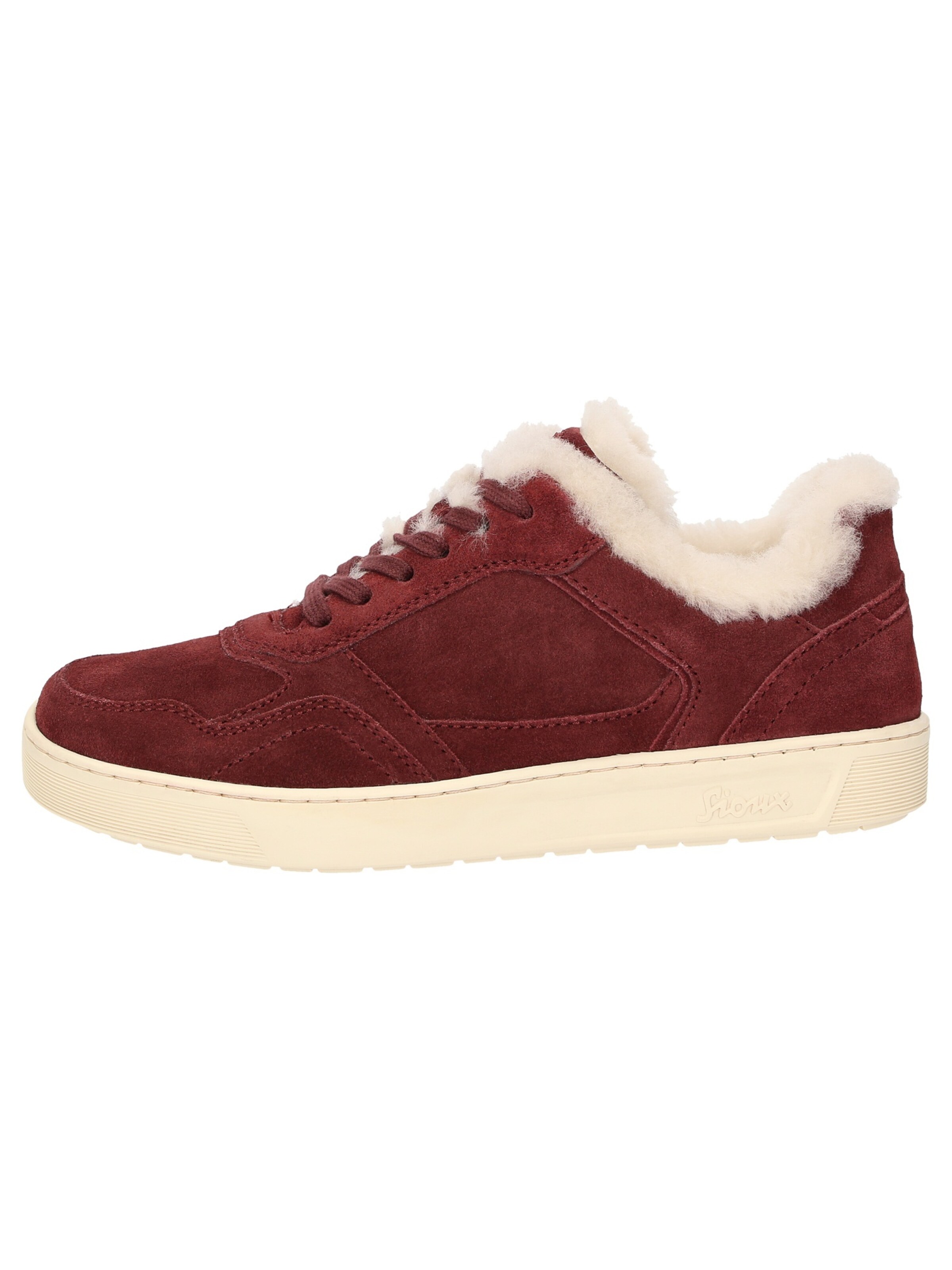 Baskets basses ' Maites sneak 007-LF ' SIOUX en rouge
