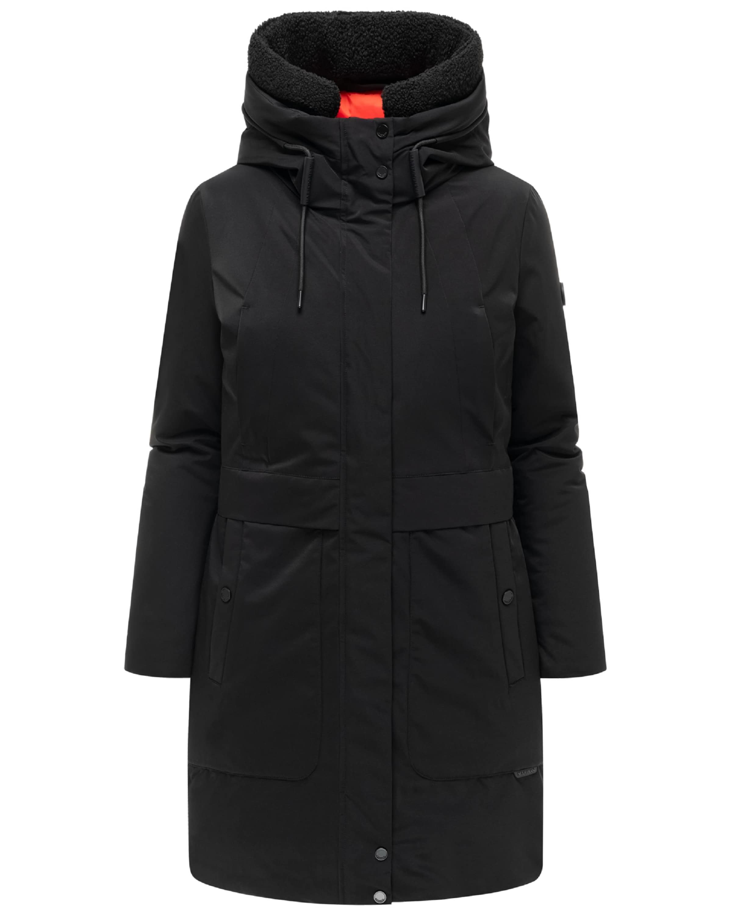 Cappotto invernale 'Pakaami 16' di MARIKOO in nero: frontale