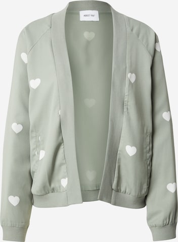 žalia ABOUT YOU Demisezoninė striukė 'Erika': priekis