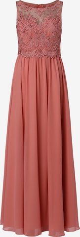 Laona Evening Dress in Pink: front