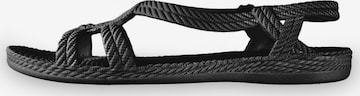 Brasileras Sandale 'Esmirna' in Schwarz: Vorderseite