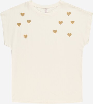 KIDS ONLY Shirt 'MOSTER' in White: front
