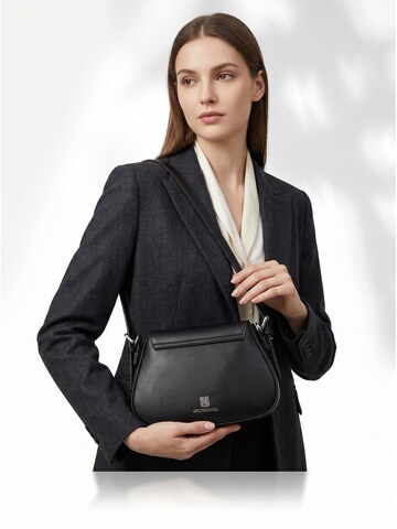Borsa a mano 'Borsa a Mano Grazia Small Bruno Magli Eco-Pelle' di Bruno Magli in nero