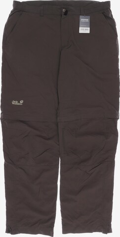 JACK WOLFSKIN Pants in 40 in Brown: front