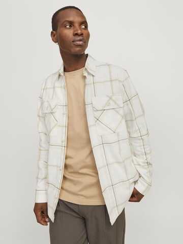 JACK & JONES Comfort Fit Hemd in Weiß