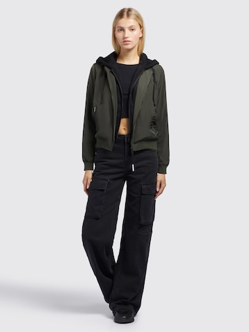 khujo Between-Season Jacket 'Persee 3' in Green