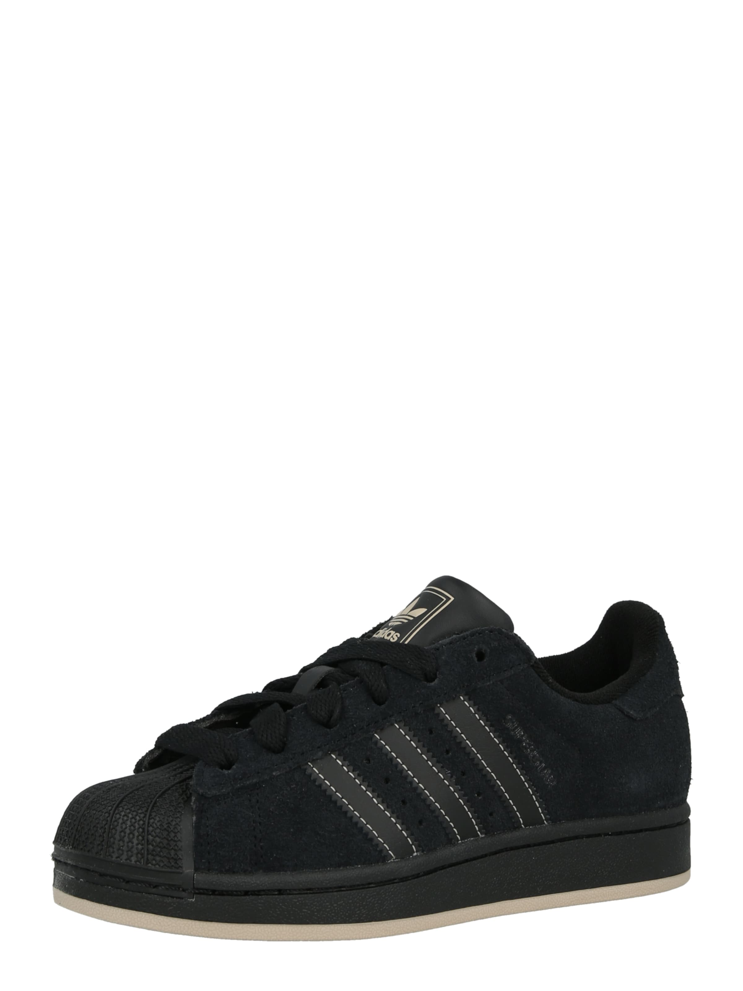 ADIDAS ORIGINALS Sneaker 'SUPERSTAR II' i svart: framsida