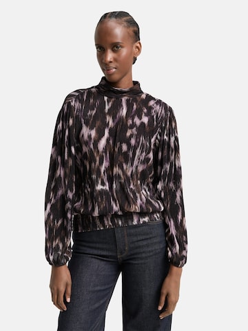 TOM TAILOR DENIM Blouse in Black: front