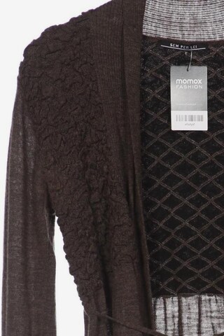 SEM PER LEI. Sweater & Cardigan in XL in Brown
