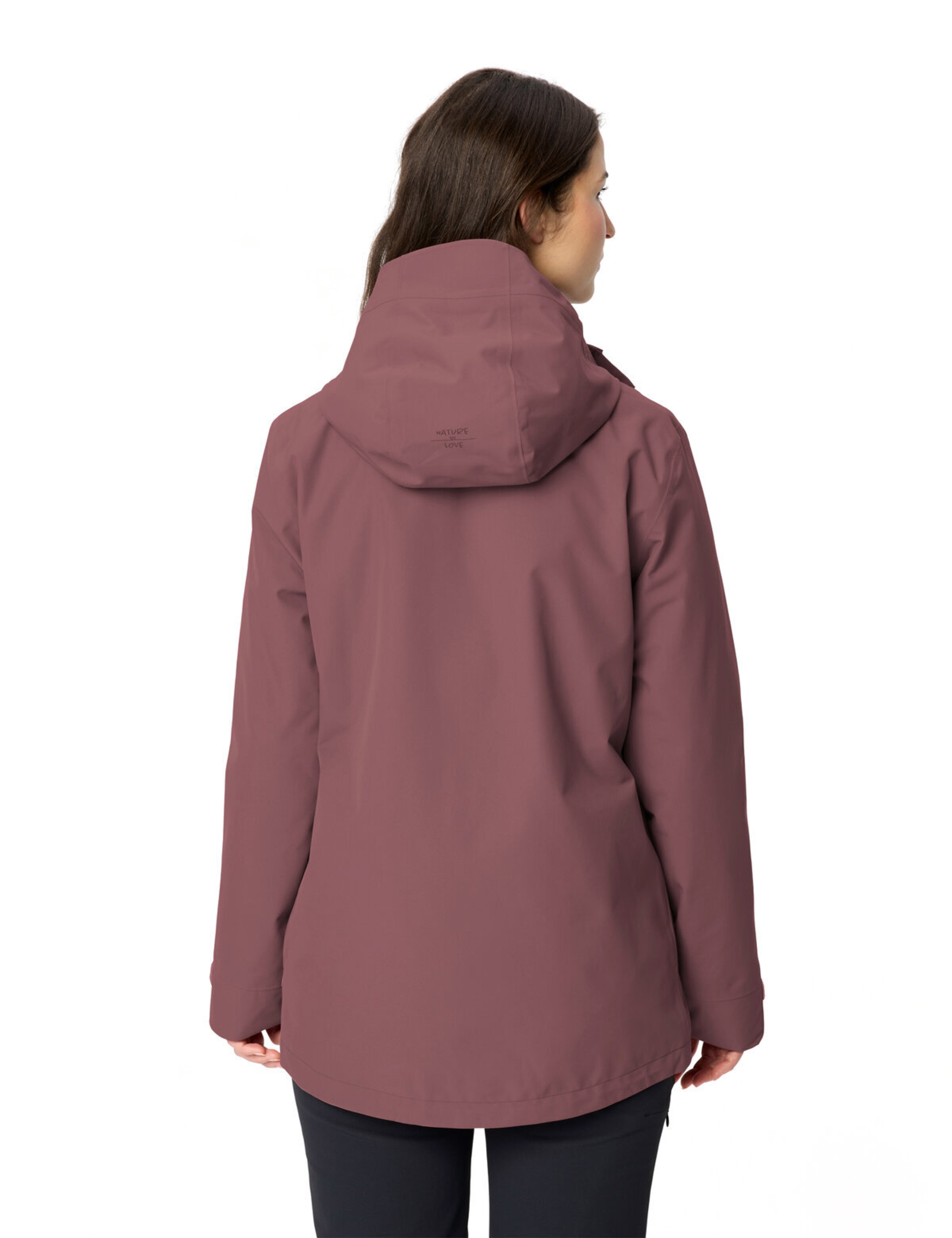 VAUDE Outdoorjacke 'Neyland' in Rot