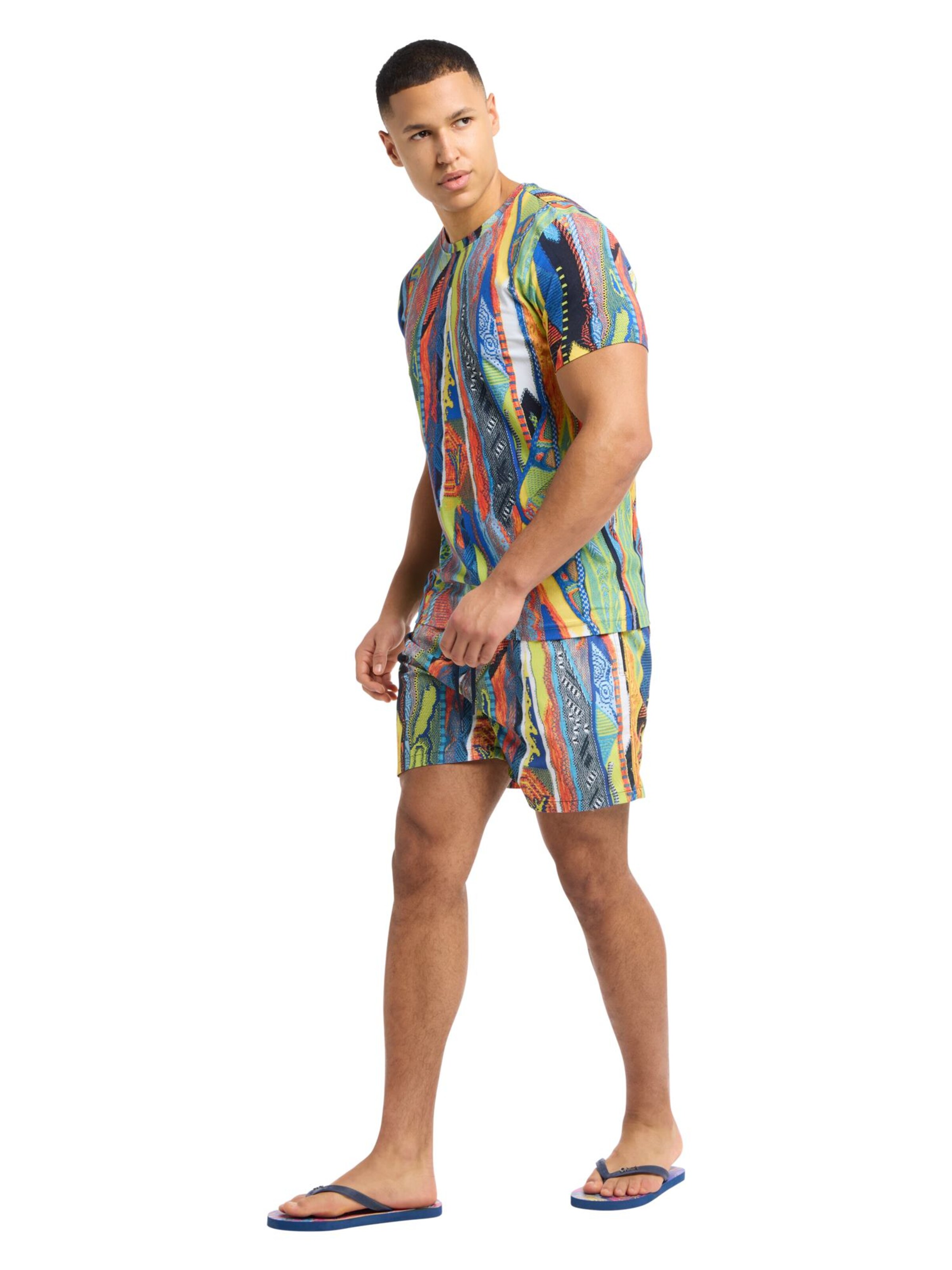 T-Shirt 'Egon' Carlo Colucci en vert