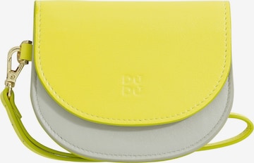 DuDu Kreditkartenetui in Gelb: Vorderseite