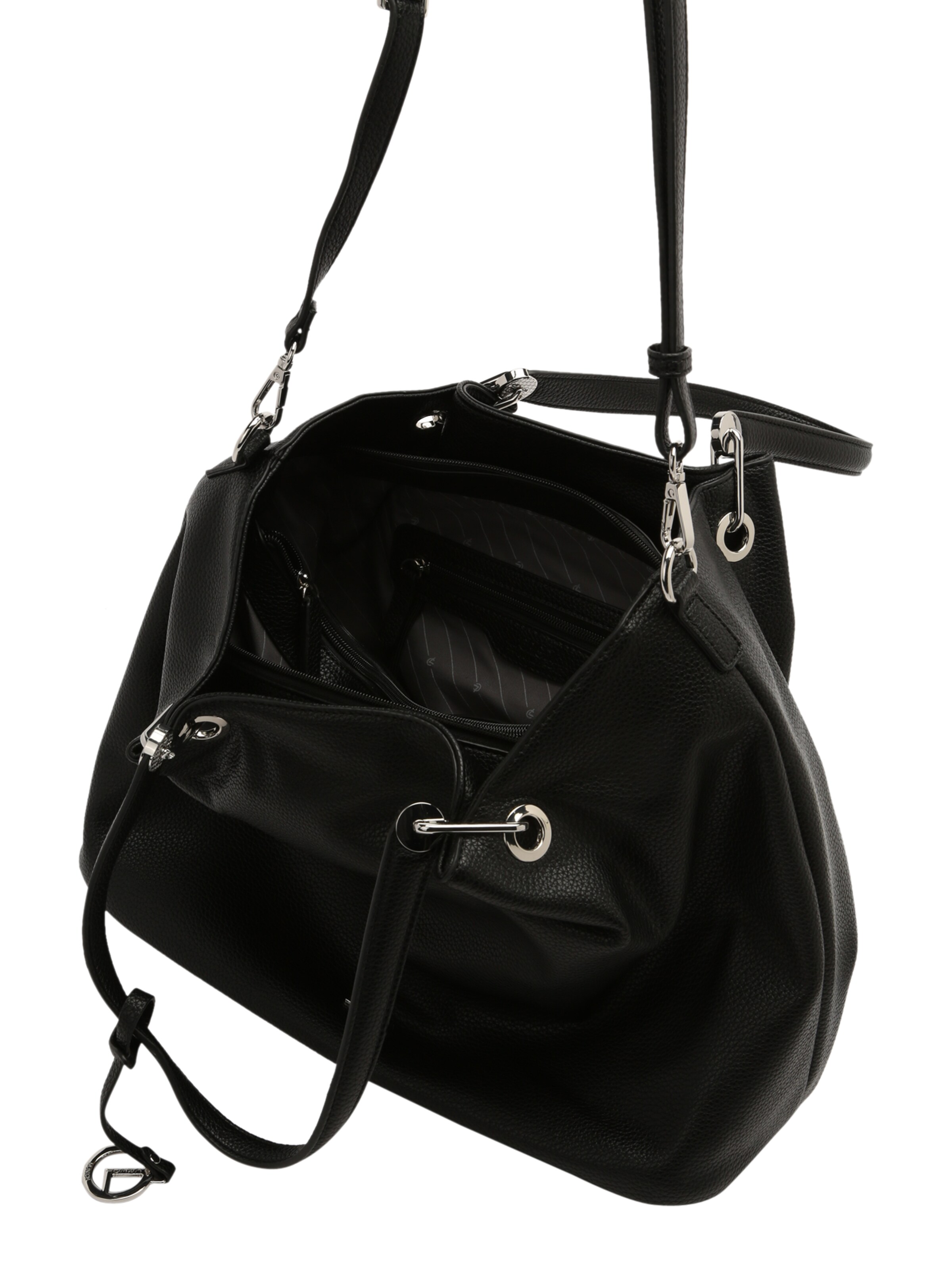 L.CREDI Shopper 'Ebony' in Black