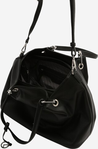 Sac bandoulière 'Ebony' L.CREDI en noir