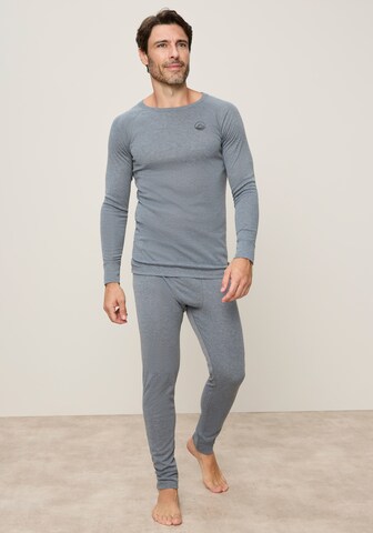 POLARINO Undershirt in Grey: front