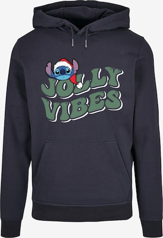 ABSOLUTE CULT Sweatshirt 'Lilo And Stitch' in Blauw: voorkant