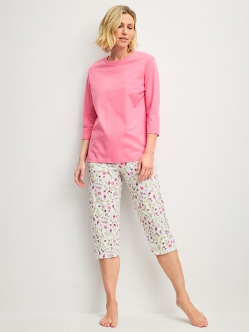 CALIDA Pyjama 'Cotton Special' in Roze