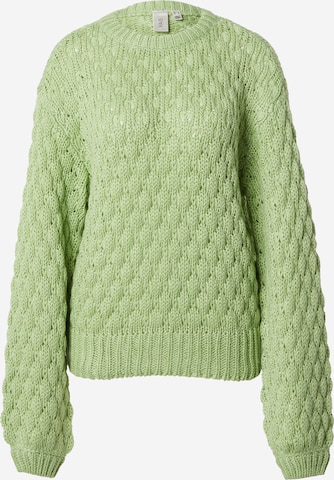 Y.A.S Sweater 'BUBBA' in Green: front