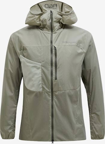 PEAK PERFORMANCE Outdoorjas in Groen: voorkant