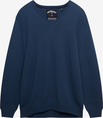 Pull-over Superdry & Co en bleu : devant